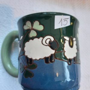 Order two cups with sheep